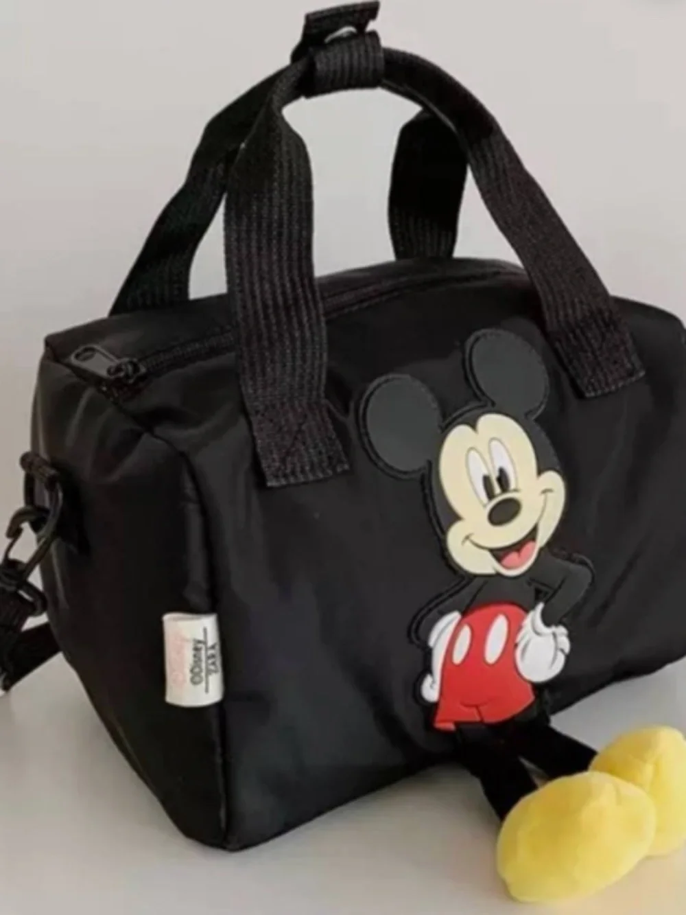 Zara Black Mickey Mouse Small Bag